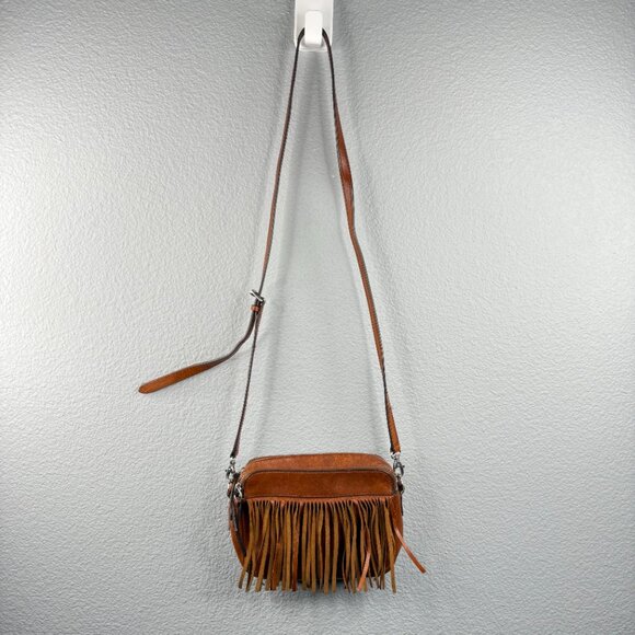 Fossil Fringe Leather Bag - Picture 2 of 7